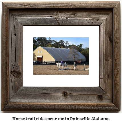 horse trail rides near me in Rainsville, Alabama